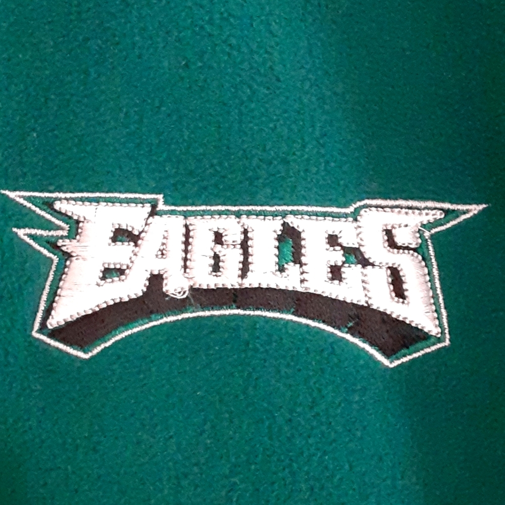 NFL Eagles Mens full zip polar fleece